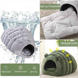 Green Black Cat Cave Bed Cat Furniture Cat Bed Australia Cozy Cat Bed Durable Cat Bed