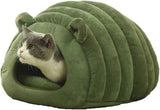 Green Black Cat Cave Bed Cat Furniture Cat Bed Australia Cozy Cat Bed Durable Cat Bed