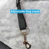 White car dog bed, dog carrier for car, pet travel accessories, dog transport in car, dog car seat, dog travel bed, Australian pet travel, secure dog carrier
