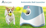 automatic dog ball launcher, dog ball thrower, rechargeable dog ball thrower, interactive dog toy, dog tennis ball launcher, fetch toy for dogs, indoor dog toy, outdoor dog toy, high energy dog toy, Australian dog toy - Green - Size L