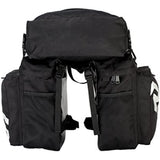 Bicycle Rear Rack Bag Set - Durable & Spacious Cycling Storage-black In Australia - Darrahopens