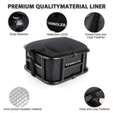 Black bike rear rack, universal bike rack, bicycle cargo rack, bike storage, cycling accessories, Australia bike rack, rear rack for bike, durable bike rack In Australia - Darrahopens