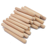 Wood Dowels Beech Wood Dowels Woodworking Supplies Drilling Dowels DIY - Wood color - Size 6-20mm