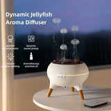 Jellyfish Aroma Diffuser Sound Pickup Diffuser Gradient Lighting Diffuser - White - Size 01 In Australia - Darrahopens
