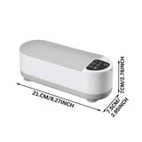 Eyewear Cleaner Jewelry Cleaner Watch Cleaner Sonic Vibration Cleaner USB - White - Size Eyewear Cleaner Jewelry Cleaner Watch Cleaner Sonic Vibration Cleaner USB In Australia - Darrahopens