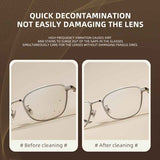 Eyewear Cleaner Jewelry Cleaner Watch Cleaner Sonic Vibration Cleaner USB - White - Size Eyewear Cleaner Jewelry Cleaner Watch Cleaner Sonic Vibration Cleaner USB In Australia - Darrahopens