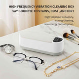 Eyewear Cleaner Jewelry Cleaner Watch Cleaner Sonic Vibration Cleaner USB - White - Size Eyewear Cleaner Jewelry Cleaner Watch Cleaner Sonic Vibration Cleaner USB In Australia - Darrahopens