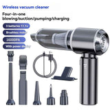 Portable Wireless Vacuum Cleaner 20000PA Vacuum 4-In-1 Vacuum Hand-Held - Gray - Size Brush - less motor with three - gear adjustment and power display In Australia - Darrahopens