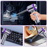 Portable Wireless Vacuum Cleaner 20000PA Vacuum 4-In-1 Vacuum Hand-Held - Gray - Size Brush - less motor with three - gear adjustment and power display In Australia - Darrahopens