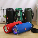 Portable Wireless Speaker Bluetooth Speaker Flashing LED Lights Party Speaker - Red - Size 01 In Australia - Darrahopens