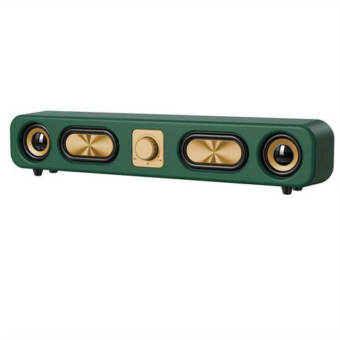 Wireless Speaker Portable Speaker Bluetooth Speaker Stereo Sound Subwoofer - Dark Green - Size 01 In Australia - Darrahopens