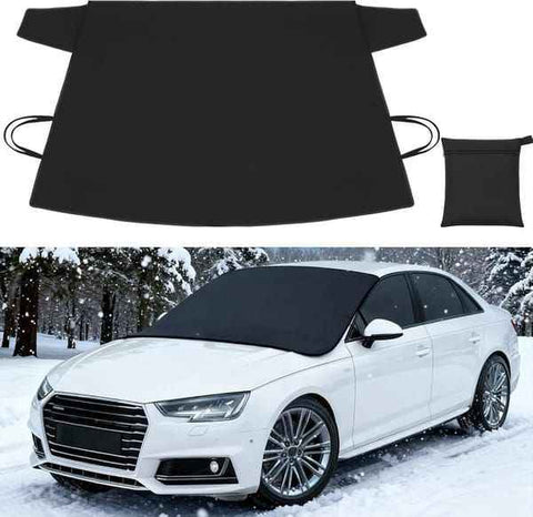 Windshield Cover 800D Oxford Fabric SUV Truck Cover Frost Resistant Waterproof - Black - Size 001 In Australia - Darrahopens