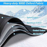 Windshield Cover 800D Oxford Fabric SUV Truck Cover Frost Resistant Waterproof - Black - Size 001 In Australia - Darrahopens