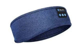 Wireless Sleep Headphones Headband Headphones Music Eye Mask Side Sleeper - Gray - Size 001