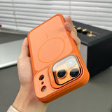 transparent phone case, magnetic phone case, animated phone case, phone accessories, phone protection, Australia phone case - Orange - Size iPhone 16 Pro Max In Australia - Darrahopens
