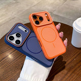 transparent phone case, magnetic phone case, animated phone case, phone accessories, phone protection, Australia phone case - Orange - Size iPhone17promax
