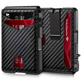Men'S Card Holder Carbon Fiber Card Holder Men'S Accessories Stylish Card - Black - Size 01 In Australia - Darrahopens
