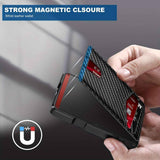 Men'S Card Holder Carbon Fiber Card Holder Men'S Accessories Stylish Card - Black - Size 01 In Australia - Darrahopens
