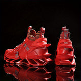 Men'S Casual Shoes Blade Style Shoes Breathable Sports Shoes Shock Absorbing - Black - Size 41