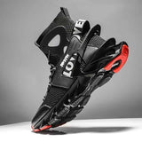 Men'S Casual Shoes Blade Style Shoes Breathable Sports Shoes Shock Absorbing - White - Size 39 In Australia - Darrahopens