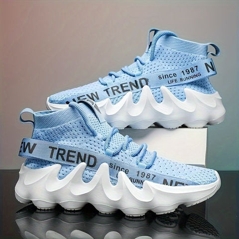 Men'S Casual Sneakers Trendy Shoes Men'S Footwear Comfortable Sneakers Stylish - Blue - Size 43