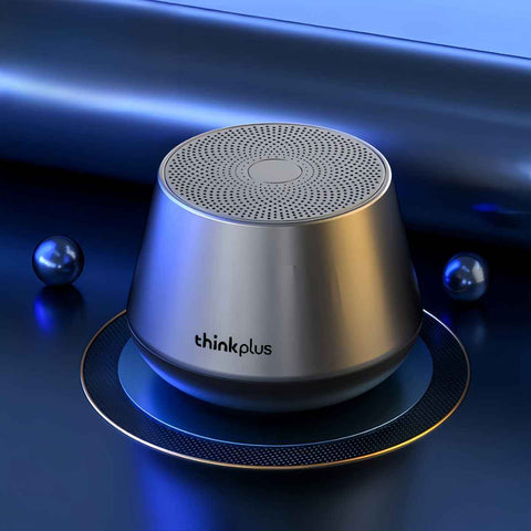 Thinkplus Portable Bluetooth Speaker Hi-Fi Sound Lightweight Outdoor Speaker - Black - Size 01