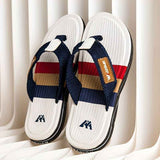 Men'S Flip-Flops Summer Sandals Thick-Soled Anti-Slip Anti-Odor Wear-Resistant - White - Size 41 In Australia - Darrahopens