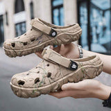 Men'S Summer Mules Beach Shoes Thick-Soled Mules EVA Shoes Anti-Slip Shoes - White - Size 41 In Australia - Darrahopens