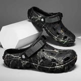 Men'S Summer Mules Beach Shoes Thick-Soled Mules EVA Shoes Anti-Slip Shoes - White - Size 46 In Australia - Darrahopens