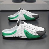 Men'S Casual Shoes Slip-On Shoes Semi-Slippers Anti-Slip Shoes Wear-Resistant - Beige - Size 43 In Australia - Darrahopens