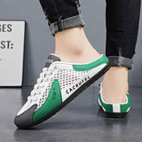 Men'S Casual Shoes Slip-On Shoes Semi-Slippers Anti-Slip Shoes Wear-Resistant - Green - Size 39 In Australia - Darrahopens