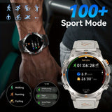 Men'S Outdoor Smart Watch GPS Sports Watch Water-Resistant Smart Watch Wireless - Black - Size 01