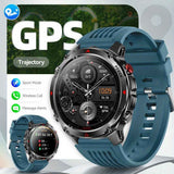Men'S Outdoor Smart Watch GPS Sports Watch Water-Resistant Smart Watch Wireless - Blue - Size 01 In Australia - Darrahopens