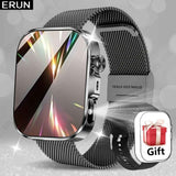 Unisex Smart Watch Stainless Steel Strap Fitness Tracker Call Reminder Message - Black - Size 01 In Australia - Darrahopens