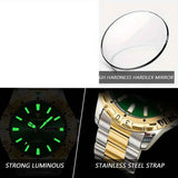Men'S Watch Stainless Steel Watch Blue Dial Watch Water-Resistant Watch - 959 gold silver blue - Size 01 In Australia - Darrahopens