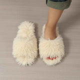 Women'S Furry Slippers High-Quality Slippers Comfortable Slippers Trendy - Beige - Size 42 In Australia - Darrahopens