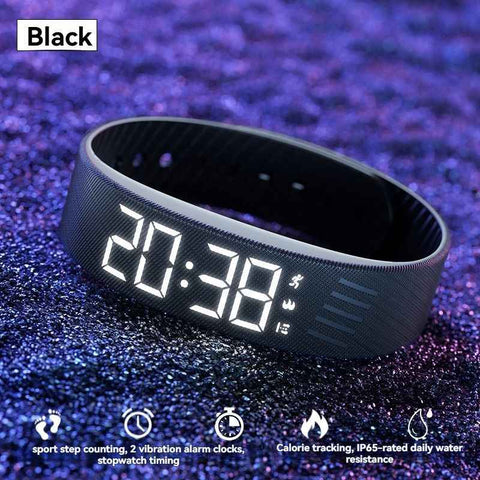 Women'S Watch Multifunctional Watch Alarm Watch Pedometer Watch Timer Watch - Black - Size 01 In Australia - Darrahopens