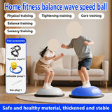 Hemisphere Trainer – Portable Inflatable Balance Trainer, specifically designed for core training, yoga, rehabilitation, and Pilates, equipped with a stable base. Suitable for home gyms, fitness centers, and physical conditioning.（PURPLE）