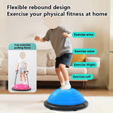Hemisphere Trainer – Portable Inflatable Balance Trainer, specifically designed for core training, yoga, rehabilitation, and Pilates, equipped with a stable base. Suitable for home gyms, fitness centers, and physical conditioning.（PURPLE）