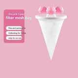 Washing Machine Lint Catcher 3 Piece Lint Catcher Laundry Lint Removal - Purple - Size 01