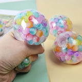 3-piece set, sensory stress ball, squeeze ball for relieving ADHD stress, stress relief toy with soft rubber ball, Valentine's Day relaxation toy, focus aid tool, sensory stimulation, tactile sensory tool, hand relaxation, smooth texture, high-quality sen