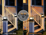 solar post cap lights, outdoor LED lights, nickel batteries, IPX4 water resistant, garden lighting, porch lighting, patio lighting, staircase lighting, Australian outdoor decor, eco-friendly garden lights, automatic dusk to dawn, fence post lights, solar
