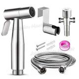 Bidet Sprayer Set Bathroom Hygiene Toilet Sprayer Personal Cleansing - Silver - Size 01 In Australia - Darrahopens