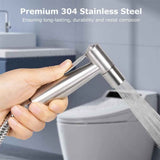 Bidet Sprayer Set Bathroom Hygiene Toilet Sprayer Personal Cleansing - Silver - Size 01 In Australia - Darrahopens