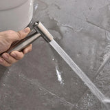 Bidet Sprayer Set Bathroom Hygiene Toilet Sprayer Personal Cleansing - Silver - Size 01