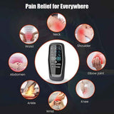 8-Pad Digital Electric Massager with EMS, TENS & MSG