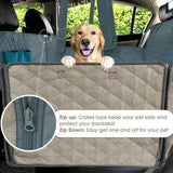 Dog Car Seat Cover for Australia – Durable, Easy Install with Side Flaps & Pockets