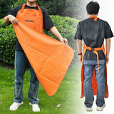 garden apron, mower protection, logging apron, waterproof apron, unisex apron, outdoor work apron, gardening gear, Australian gardening, yard work, protective apron - Yellow - Size M In Australia - Darrahopens
