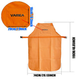 garden apron, mower protection, logging apron, waterproof apron, unisex apron, outdoor work apron, gardening gear, Australian gardening, yard work, protective apron - Yellow - Size M