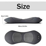 3-in-1 Heated Back Stretcher with Vibration Massage and Traction Lift
